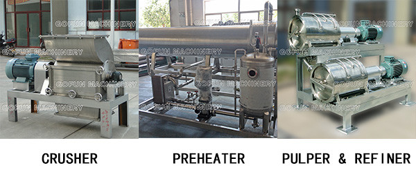 PLC Control 220V 3T/Day Grape Juice Processing Line