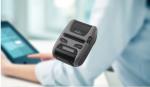Mini Portable Mobile Thermal Label Printer Silent Printing Thru Direct Thermal