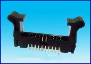 Buy cheap 2.54mm pitch RA type samtec connector,ejector header product