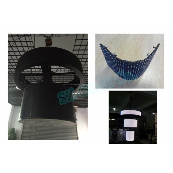 smd full color led flexible screen display
