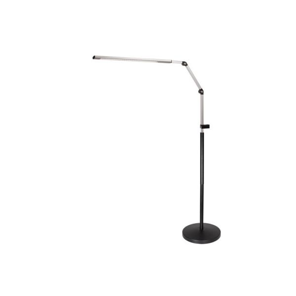 Quality Swing Arm Dimmable Aluminum LED Touch Switch Manicure Table Lamp With Floor for sale