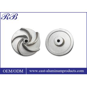 Buy cheap High Strength SS Semi Open Impeller Precision Casting Customized Dimension product