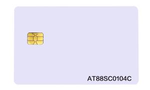128-Byte EEPROM AT88SC0104C Memory Card For Insurance