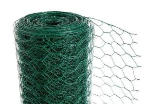 Buy cheap 6 Ft X 100 Ft Poultry Netting Pvc Coated Hexagonal Wire Mesh 20 Gauge Double Twisted product