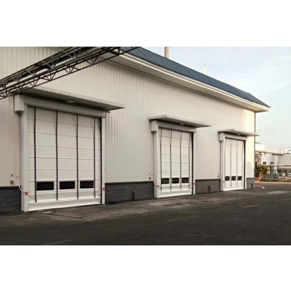 Warehouse High Speed Roller Shutter Door With Radar