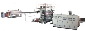 450kg / H Output Pvc Sheet Extrusion Machine 1220 Mm Width Single Layer
