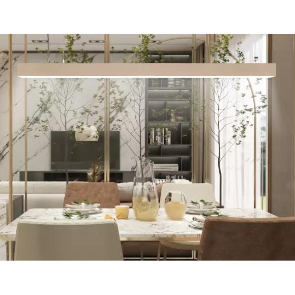 Ra 80 Cool White 240V Pendant Light Linear Surface Mounted Led Diffuser IP20 Office