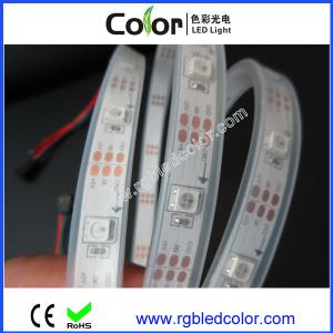 Buy cheap 4pin ws2812b apa104 built in ic smd strip color changeable as you want product