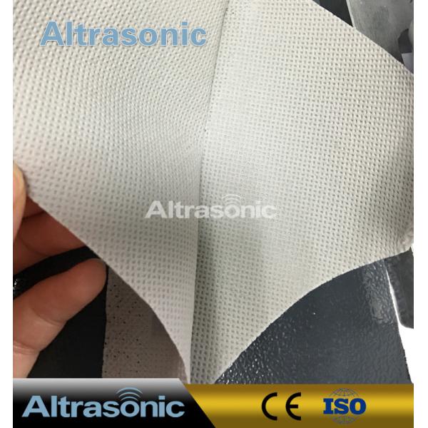 Rotatory Ultrasonic Welder For Sealing / Cutting Nylon Laminated Fabric Filtering Paper