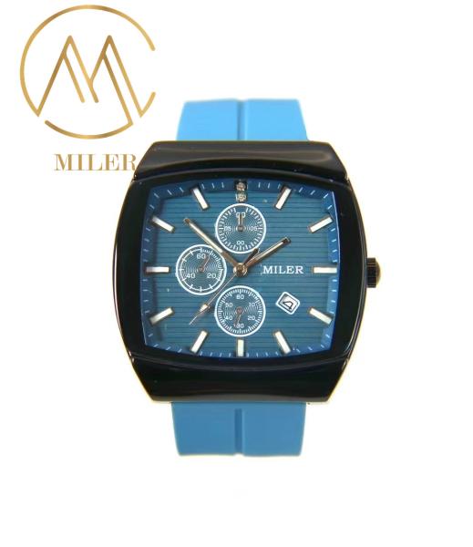 Quality ML1004 Quartz Movement Silicone Band 30ATM Water Resistant Watch for sale