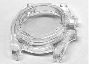 Quality Anti Reflective Sapphire Crystal Watch Case 45mm 50mm for sale