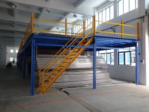 China Multi - category warehouse mezzanine storage systems for car accessory on sale