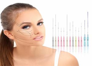 Buy cheap 25mm PDO PCL PLLA Threads For Forehead Wrinkles Face Lifting product