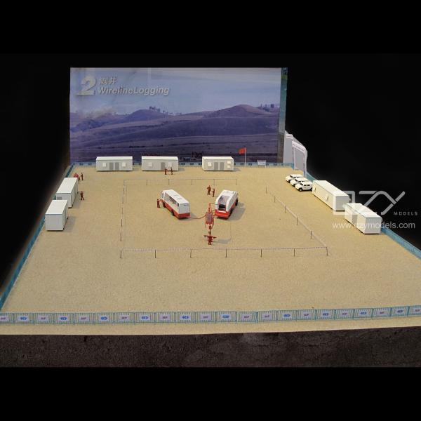 Quality 1/20 Wireline Logging Model Building Websites 3D model Making for sale