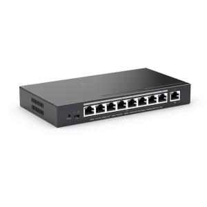 China 18 Gbps 9 Port Poe Gigabit Switch Managed ZC-S2009P With 8 PoE+ Ports on sale