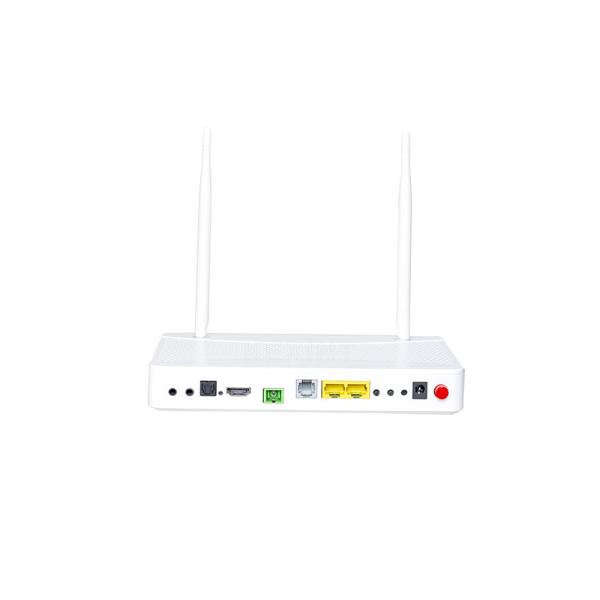 Quality FTTX Fiber Optic Equipment XPON ONU 1AV 1SPDIF 1HDMI 1POTS 1USB With Audio for sale