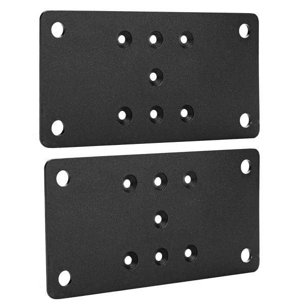Quality Nonstandard Post Anchor Base Steel Plate for 2x4 4x4 Deck Railing Wood Fence Mail Post Bracket Mounting for sale