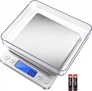 Buy cheap Digital Kitchen Scale 3000g/ 0.1g, Pocket Food Scale 6 Measure Modes, LCD, Tare, Digital Scale Grams And Ounces product