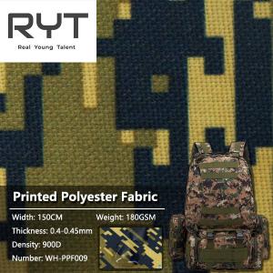 China 900×600 Yarn Printed Polyester Fabric 900D Digital Camo Fabric on sale