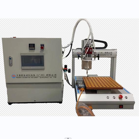 Quality Benchtop Two Components Potting Machine with Mixing and Video Inspection for sale