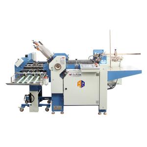 Independence Knife Cross Folding Machine With 480mm Width 4 Buckle Plates