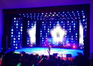 China Full HD 1920Hz P3.91 Kinglight LED Stage Backdrop Screen Adjustable Brightness on sale