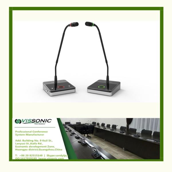 Quality High Fidelity Sound Cat5 Cable Connect Audio Conference Microphone For Meeting Room for sale