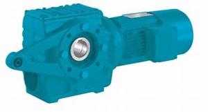 Horizontal Right Angle Worm Drive Gearbox Coaxial