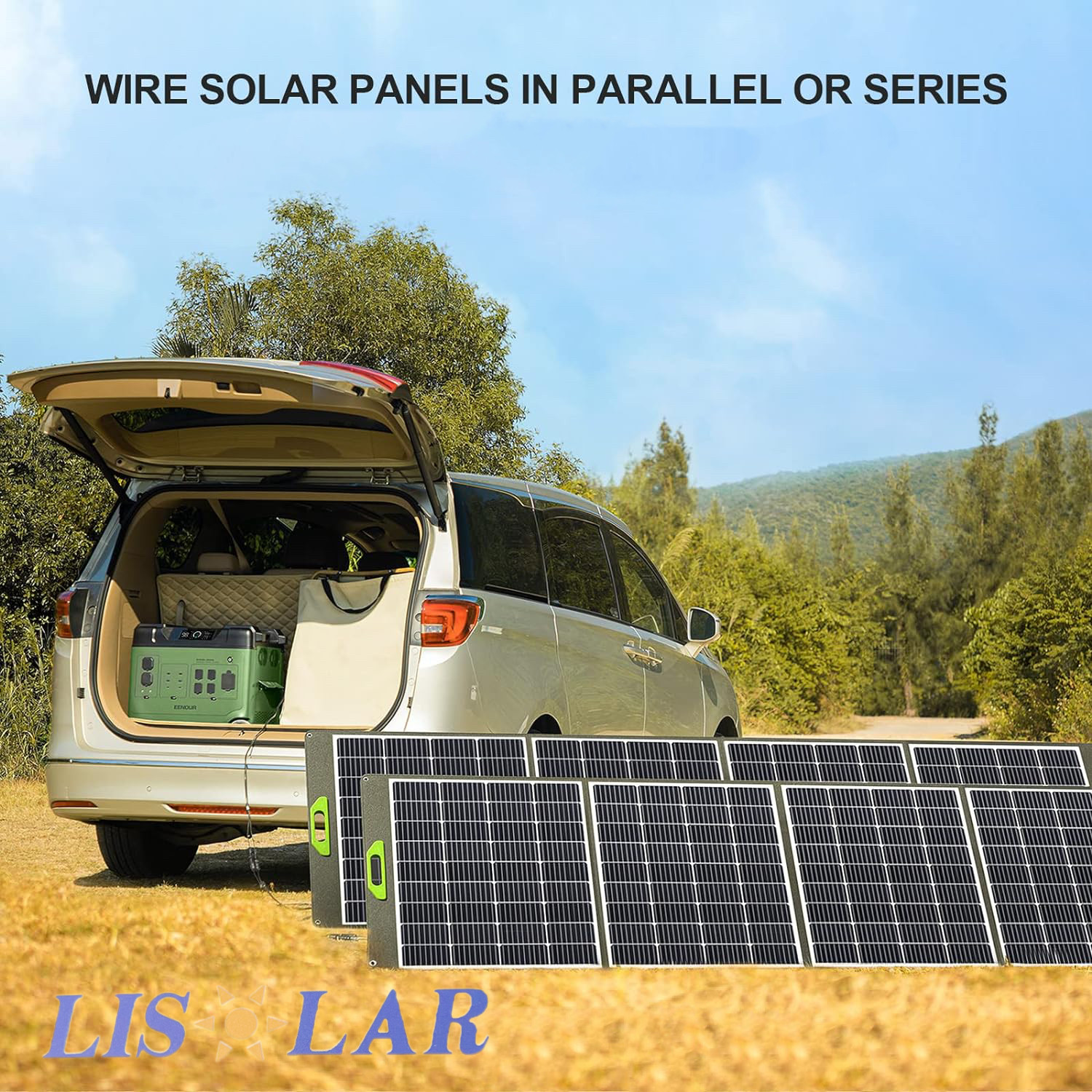 Monocrystalline Solar Briefcase Charger 18V 5600 Mah Output with Monocrystalline Cell Type