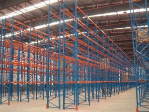 China warehouse racks of heavy duty selective pallet racking on sale