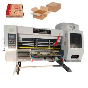 China Automatic Full Plc Multicolors Printing Slotting Die Cutting Machine  The small boxes making machine on sale