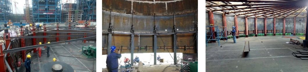 Chuck Type Simple Hydraulic Lifting Equipment Stock Available for Storage Tank