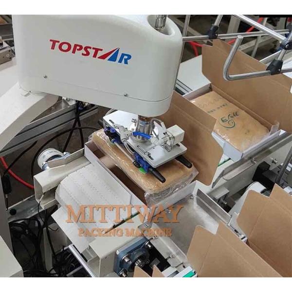 Buy cheap Automatic Robot Bag Case Packer Adjustable Operating Speed product