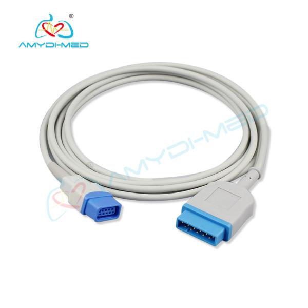 Quality GE Dash 2500 Solar 8000 Spo2 Adapter Cable with 15 Pin Input Connector for sale