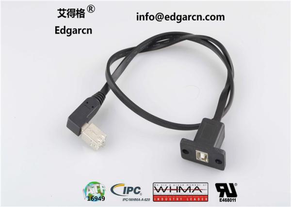 Quality Customized Data Communication Cable Print / Adapter Wire Usb B Type To Usb B Type for sale