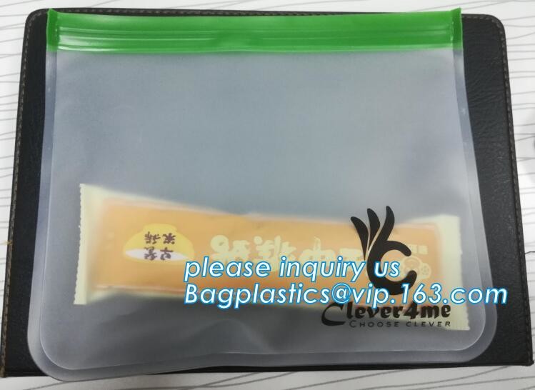 Round bottom polypropylene zip lock bag, CD bag, round reclosable bag, round reusable zip lock bag, round grip seal pack