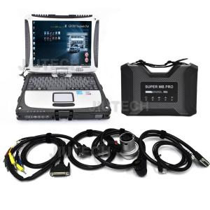 China Super MB Pro M6 Wireless Star Car Diagnosis Tool Full Configuration Fit + Laptop CF19 on sale