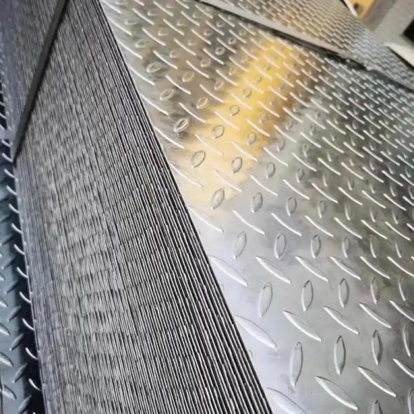 Quality SGCC Z30 Electronic Checkered Galvanized Steel Sheets GI Non-slip Plates Customized Size for sale
