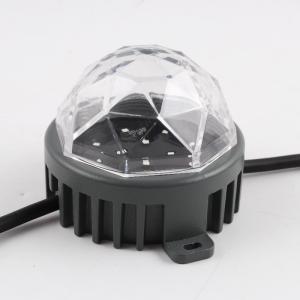 China Customizable 100 Mm IP67 Waterproof DC24V 50MM DMX LED RGB Pixel Lights Programmable  Outdoor Led Project Led Point Lights on sale