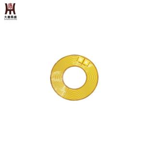 Buy cheap Round Flexible Heating Film , Thermostatic Custom Polyimide Heater product