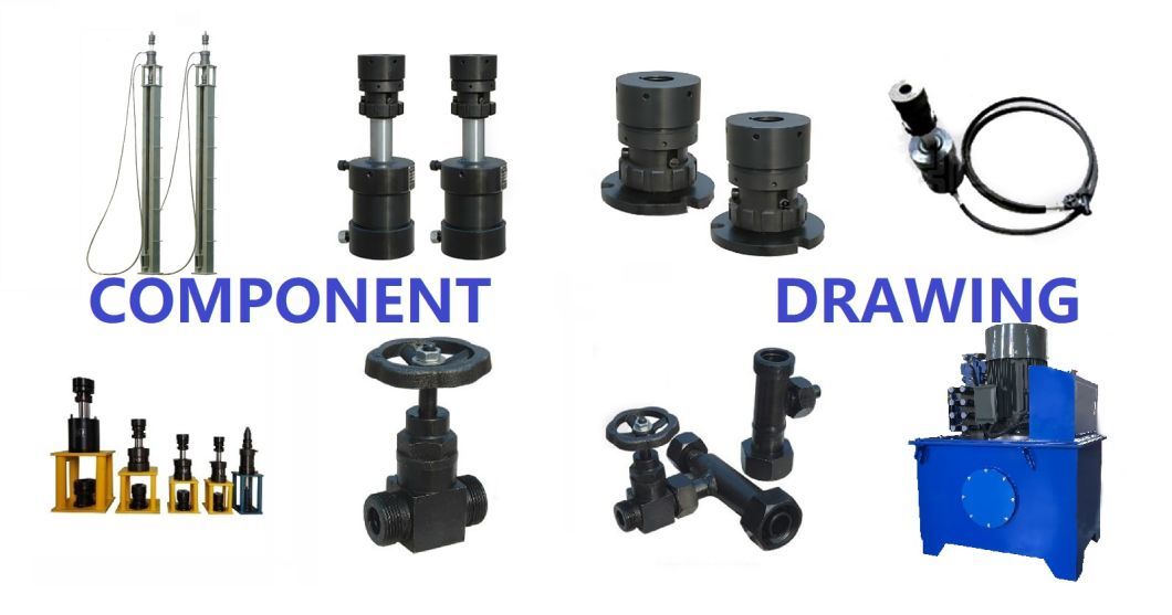 China Simple Chuck Type Hydraulic Oil Tank Wall Lifting Jacks
