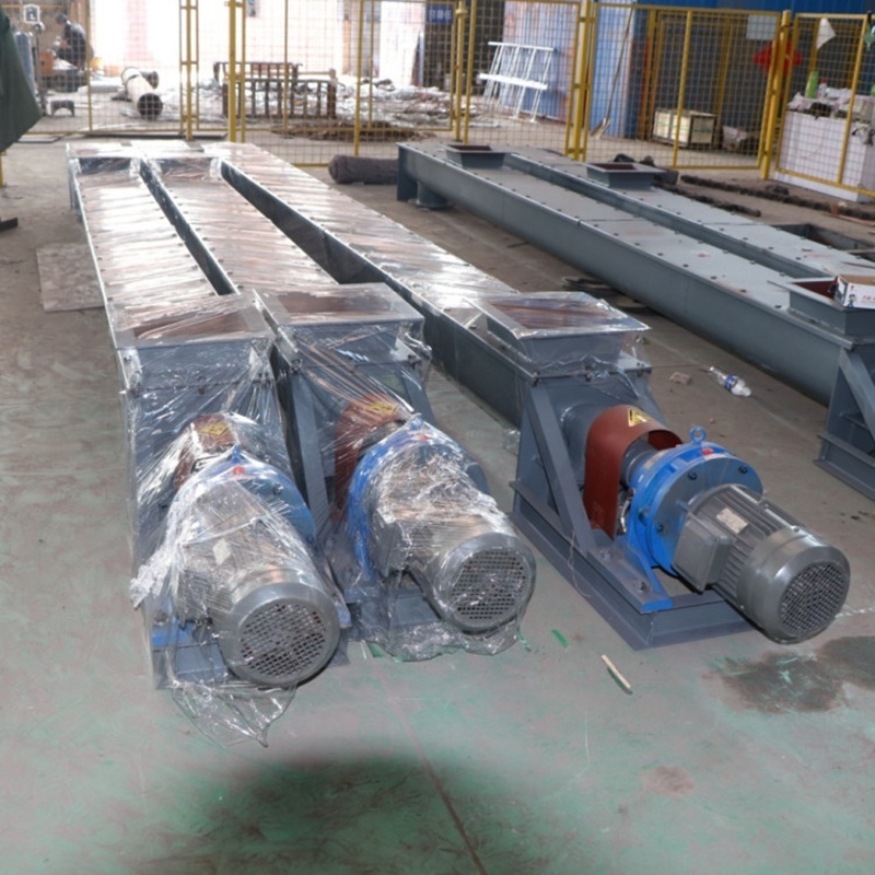 OEM Custom Automatic Horizontal Linear Vibrating Powder Feeder Conveyor Screw Auger Conveyor