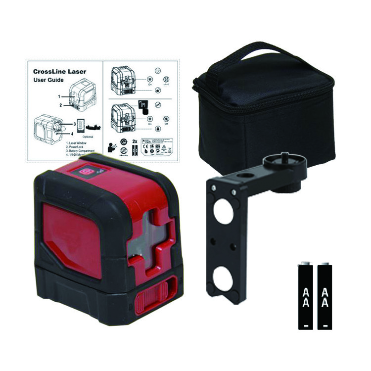 IP54 Waterproof DIY Green Beam Cross Line Laser Level Self Leveling