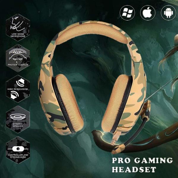 Onikuma K1B 117dB 2.2kohm Wired Over Ear Headset