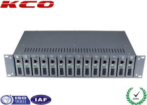 China Fiber Optic Media Converter Rack Mount on sale
