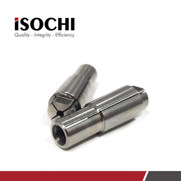 Quality 4 Jaw 56-59 Hardness Spindle Collet CR2000 1.5mm/0.06" PCB Excellon Router Chuck for sale