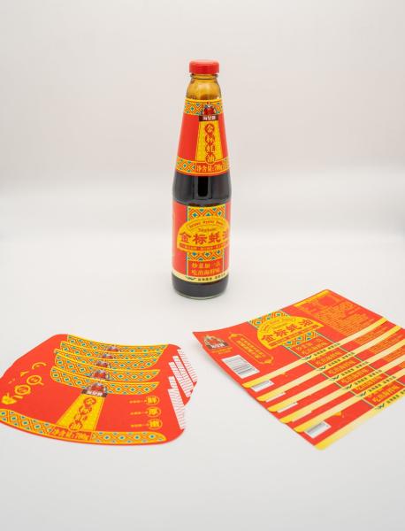 Quality Customized Wet Glue Label for Beverage Label Flavoring Label Juice Label Label of Beverage for sale