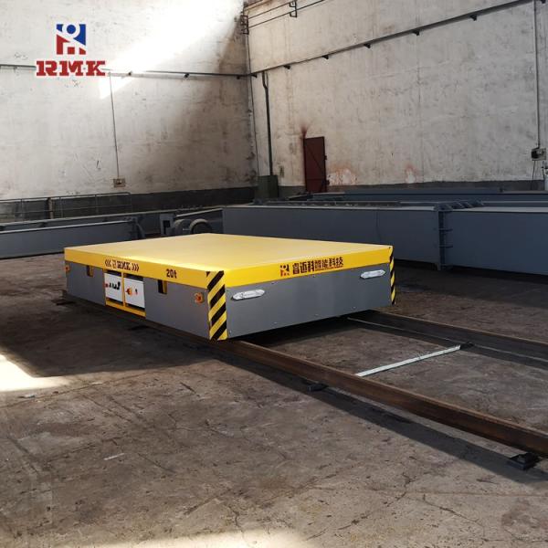 Quality 20 Tons Material Battery Transfer Trolley Wireless Remote Control for sale