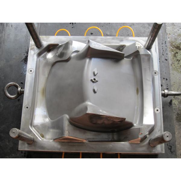 Hot Cold Runner Plastic Injection Mould For Armless Chair Simple Structure