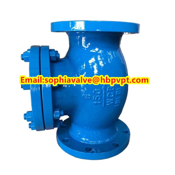 150LB 300LB WCB swing check valve